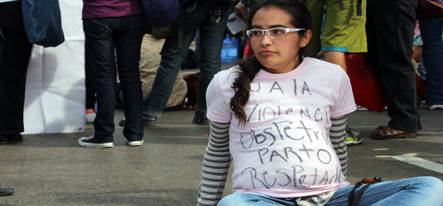 En México cada día mueren 2 mujeres por causas relacionadas con la atención obstétrica