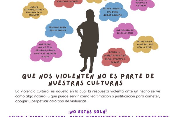 Afiche II: ¿Cómo queremos vivir las mujeres?